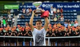 David Ferrer claims the title at the ATP Challenger Tour event in Monterrey.