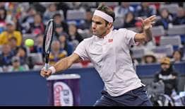 Roger Federer is the defending champion in Shanghai.