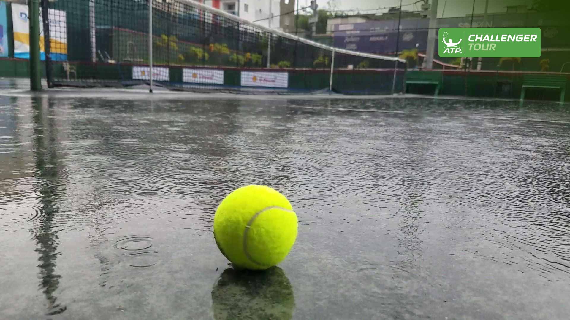 Persistent rain made for an unprecedented Santo Domingo Open.