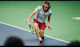 Stefanos Tsitsipas superó a John Millman en su debut en Estocolmo.