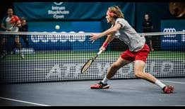 Stefanos Tsitsipas vence a Philipp Kohlschreiber y avanza a semifinales de Estocolmo.