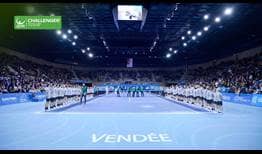 The prestigious €85,000 event in Mouilleron-le-Captif, France, is one of the top indoor Challengers.