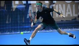 Rublev Next Gen 2018 Practice