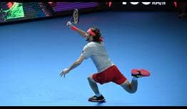 Tsitsipas Milan 2018 Tuesday Forehand