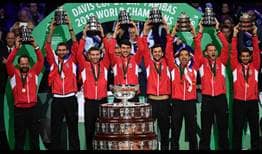 Croatia defeats France 3-1 to earn its second Davis Cup title on Sunday.