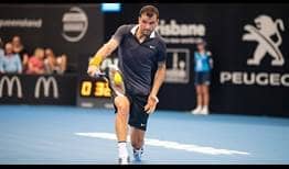 Grigor Dimitrov will try to win his second Brisbane International title this week.