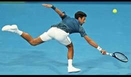 Novak Djokovic llega a 13 partidos sin perder en Doha luego de superar en cuartos de final a Nikoloz Basilashvili.