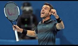 Roberto Bautista Agut supera por segunda vez en su carrera a Novak Djokovic. En los dos partidos, el serbio ha estado en el No. 1 del Ranking ATP.