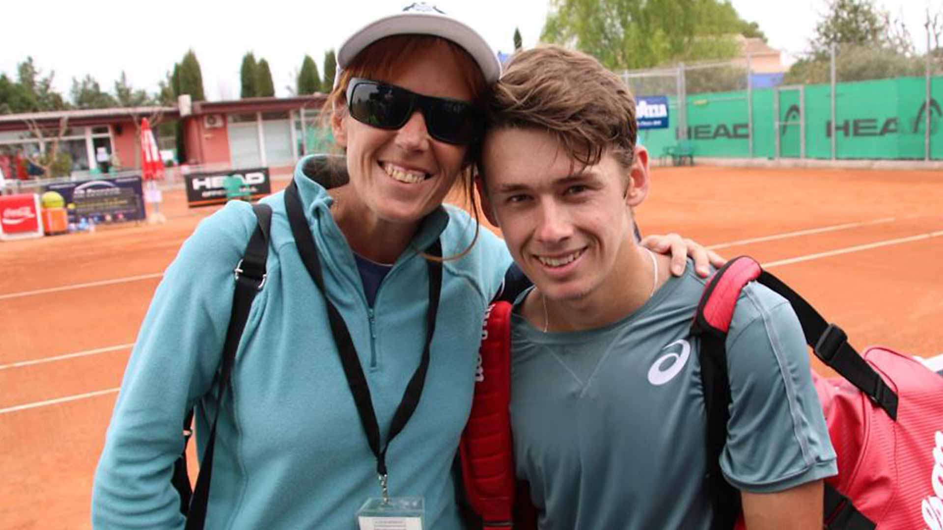 Esther Roman says the success her Alex de Minaur has had on the ATP Tour hasn't changed him as a person.