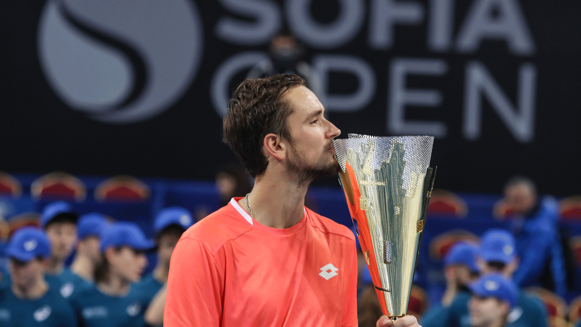 Medvedev Kisses Sofia Open Trophy