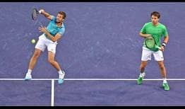 Nikola Mektic y Horacio Zeballos llegaron a la final de Indian Wells en su segundo torneo juntos.