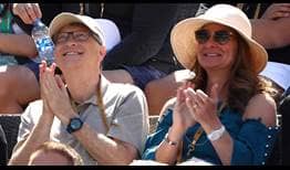 Gates-Bill-Melinda-Indian-Wells-2018-Friday-IW