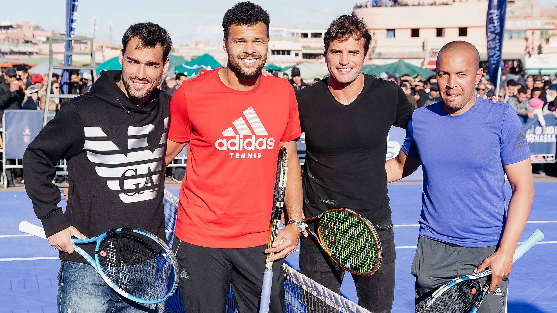 Fognini Tsonga Jaziri in Marrakech 