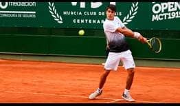 Carlos Alcaraz Garfia suma tres victorias en torneos ATP Challenger Tour a sus 15 años.