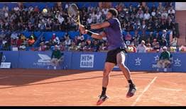Jo-Wilfried Tsonga reaches the quarter-finals in Marrakech on Wednesday.