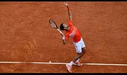 Novak Djokovic abrió su participación en el Rolex Monte-Carlo Masters 2019 frente a Philipp Kohlschreiber.