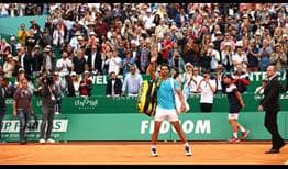 A pesar de caer con Fabio Fognini en semifinales de Montecarlo, Rafael Nadal salió aplaudido de la pista central.