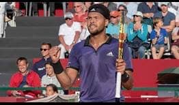 Jo-Wilfried Tsonga makes an appearance on home soil at the ATP Challenger Tour event in Bordeaux, France.