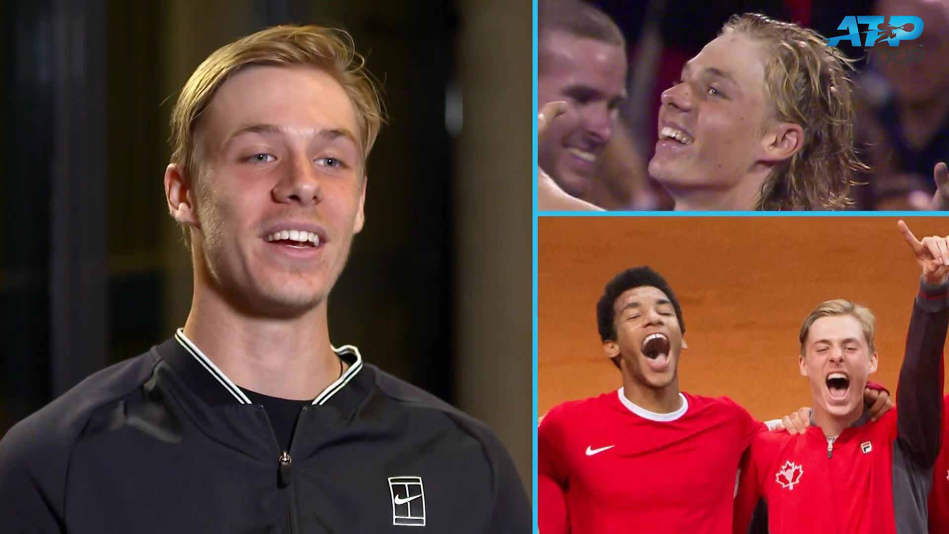 Denis Shapovalov remembers the time he stayed at Felix Auger-Aliassime's house and took down Rafael Nadal's poster.