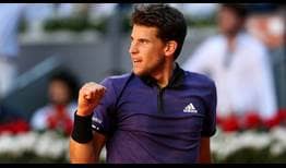 Dominic Thiem busca su primer título ATP Masters 1000 sobre tierra batida esta semana en Madrid.