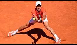 Novak Djokovic busca esta semana su tercer título del Mutua Madrid Open.
