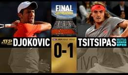 Novak Djokovic y Stefanos Tsitsipas se medirán por primera vez sobre polvo en la final del Mutua Madrid Open.