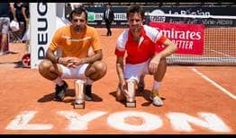 Ivan Dodig and Edouard Roger-Vasselin own a 2-0 team record in ATP Tour doubles finals.