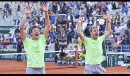Mies Krawietz Roland Garros 2019 Final Celebration
