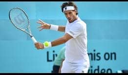 Feliciano Lopez continues his grass-court prowess at the Fever-Tree Championships.
