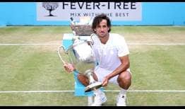 Feliciano Lopez completes a dream run to his second Fever-Tree Championships title.
