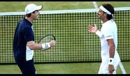 Andy Murray wins his first ATP Tour doubles title in eight years with Feliciano Lopez at the Fever-Tree Championships.