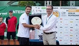 Tommy Robredo clinches his second ATP Challenger Tour title of 2019, lifting the trophy in Parma, Italy.