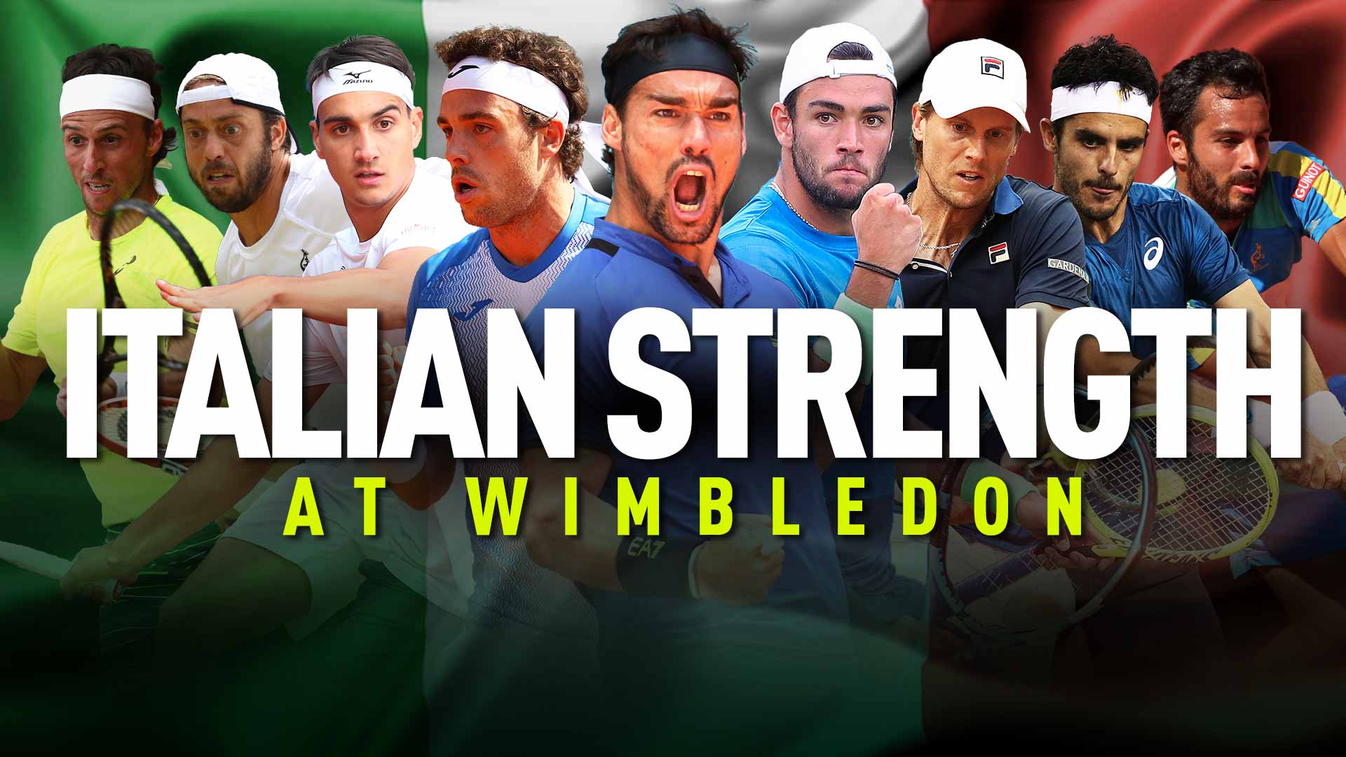 <a href='https://www.atptour.com/en/players/fabio-fognini/f510/overview'>Fabio Fognini</a> leads the Italian charge in the <a href='https://www.atptour.com/en/tournaments/wimbledon/540/overview'>Wimbledon</a> main draw this year.