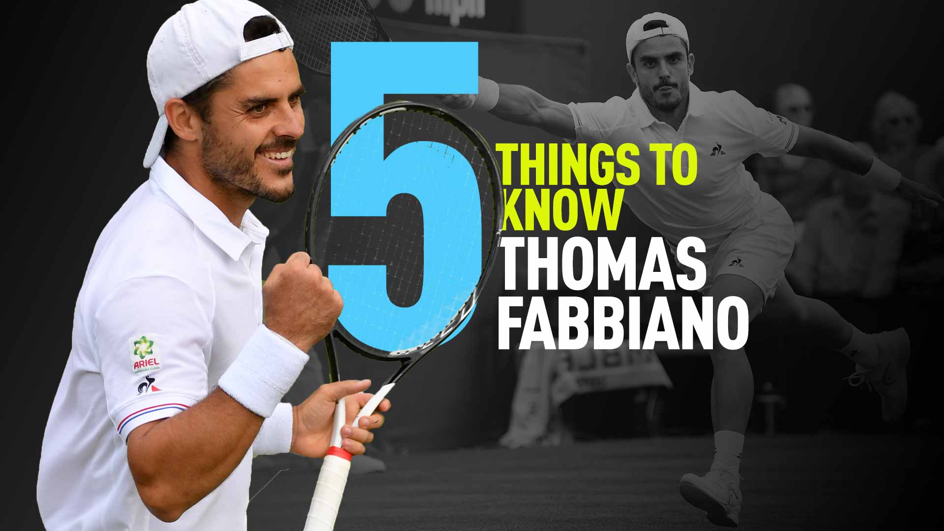 Italian Thomas Fabbiano, who upset Stefanos Tsitsipas, is through to the Wimbledon third round for a second straight year.