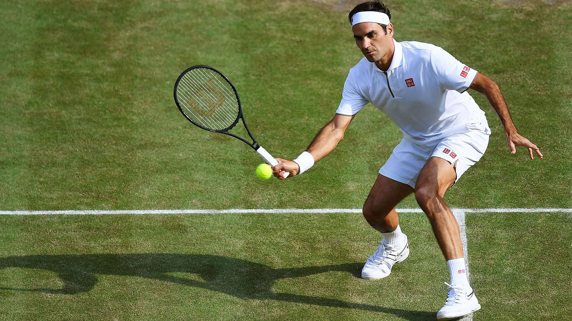 Federer, first set