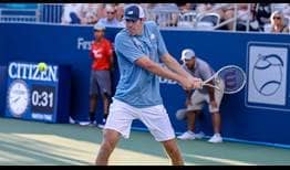 Reilly Opelka reaches his second BB&T Atlanta Open quarter-final on Wednesday.