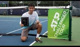 Yuichi Sugita reigns in Binghamton, claiming his 10th ATP Challenger Tour title.