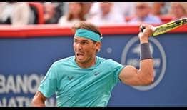 Rafael Nadal comes from a set down to defeat Fabio Fognini, advancing to the Montreal semi-finals