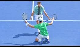 Marcel Granollers and Horacio Zeballos beat Robin Haase and Wesley Koolhof in the Montreal final to lift the Coupe Rogers trophy.