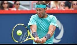 Rafael Nadal will move to first place in the ATP Race To London on Monday.