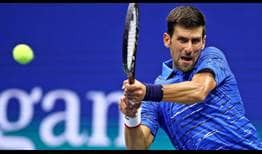 Djokovic-US-Open-2019-Wednesday-Getty-Backhand