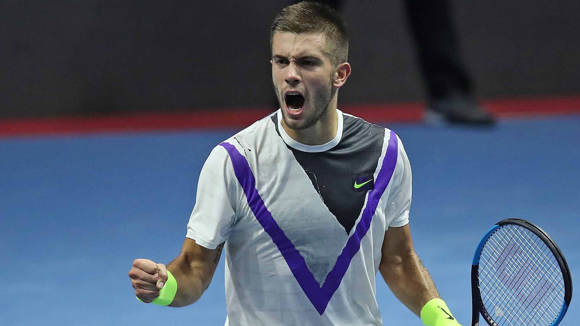 Borna Coric has jumpstarted his season this week at the St. Petersburg Open.