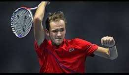 Daniil Medvedev debutará en las Nitto ATP Finals en noviembre bajo la cubierta de The O2 en Londres.