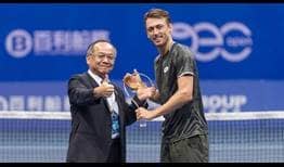 John Millman is the champion in Kaohsiung, claiming his 12th Challenger crown.