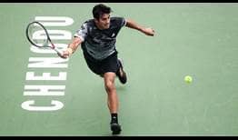 Cristian Garin improves to 26-17 at tour-level this season.