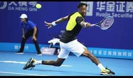 Gael Monfils is looking to get on a roll during the Asian Swing.