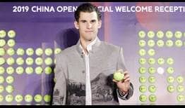 Dominic Thiem can qualify for the Nitto ATP Finals this week in Beijing.