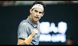 Dominic Thiem is going for his fourth ATP Tour title of the season in Beijing.