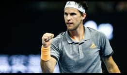 Dominic Thiem está a dos victorias de clasificarse para las Nitto ATP Finals en el China Open.