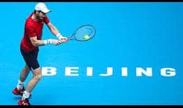 Andy Murray will try to improve to 3-1 against Dominic Thiem on Friday at the China Open in Beijing.